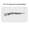 4 X 7 Aluminum License Plate  Thumbnail