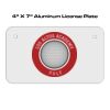 4 X 7 Aluminum License Plate  Thumbnail