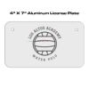 4 X 7 Aluminum License Plate  Thumbnail