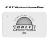 4 X 7 Aluminum License Plate  Thumbnail