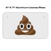 4 X 7 Aluminum License Plate  Thumbnail