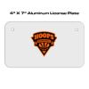 4 X 7 Aluminum License Plate  Thumbnail