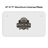 4 X 7 Aluminum License Plate  Thumbnail