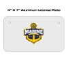 4 X 7 Aluminum License Plate  Thumbnail