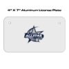 4 X 7 Aluminum License Plate  Thumbnail