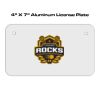 4 X 7 Aluminum License Plate  Thumbnail