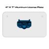 4 X 7 Aluminum License Plate  Thumbnail