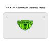 4 X 7 Aluminum License Plate  Thumbnail