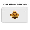 4 X 7 Aluminum License Plate  Thumbnail