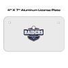 4 X 7 Aluminum License Plate  Thumbnail
