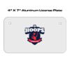 4 X 7 Aluminum License Plate  Thumbnail