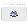 4 X 7 Aluminum License Plate  Thumbnail