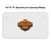 4 X 7 Aluminum License Plate  Thumbnail