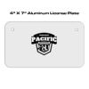 4 X 7 Aluminum License Plate  Thumbnail