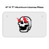 4 X 7 Aluminum License Plate  Thumbnail