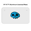 4 X 7 Aluminum License Plate  Thumbnail