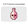 4 X 7 Aluminum License Plate  Thumbnail