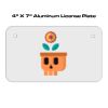 4 X 7 Aluminum License Plate  Thumbnail