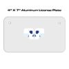 4 X 7 Aluminum License Plate  Thumbnail