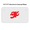 4 X 7 Aluminum License Plate  Thumbnail