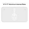 4 X 7 Aluminum License Plate  Thumbnail