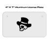4 X 7 Aluminum License Plate  Thumbnail
