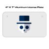 4 X 7 Aluminum License Plate  Thumbnail