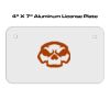 4 X 7 Aluminum License Plate  Thumbnail
