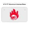 4 X 7 Aluminum License Plate  Thumbnail