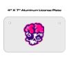 4 X 7 Aluminum License Plate  Thumbnail
