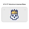 4 X 7 Aluminum License Plate  Thumbnail