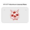 4 X 7 Aluminum License Plate  Thumbnail