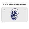 4 X 7 Aluminum License Plate  Thumbnail