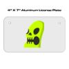 4 X 7 Aluminum License Plate  Thumbnail