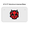 4 X 7 Aluminum License Plate  Thumbnail