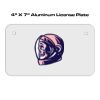 4 X 7 Aluminum License Plate  Thumbnail