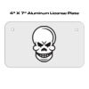 4 X 7 Aluminum License Plate  Thumbnail