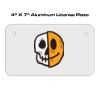 4 X 7 Aluminum License Plate  Thumbnail