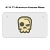 4 X 7 Aluminum License Plate  Thumbnail