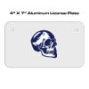 4 X 7 Aluminum License Plate  Thumbnail