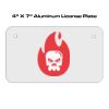 4 X 7 Aluminum License Plate  Thumbnail