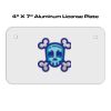 4 X 7 Aluminum License Plate  Thumbnail