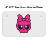 4 X 7 Aluminum License Plate  Thumbnail