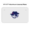 4 X 7 Aluminum License Plate  Thumbnail