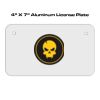 4 X 7 Aluminum License Plate  Thumbnail