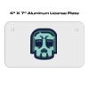 4 X 7 Aluminum License Plate  Thumbnail