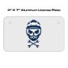 4 X 7 Aluminum License Plate  Thumbnail
