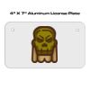 4 X 7 Aluminum License Plate  Thumbnail