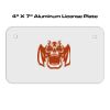 4 X 7 Aluminum License Plate  Thumbnail