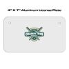 4 X 7 Aluminum License Plate  Thumbnail